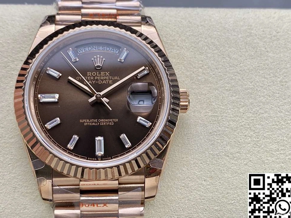 Factory v5 Chocalate Day QF Dial Steel Date Rolex M228235-0003 Tungsten 1220